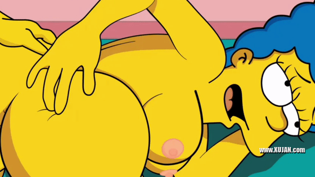 MILF Marge mets hetuyq doggystyle Simpsons porno
